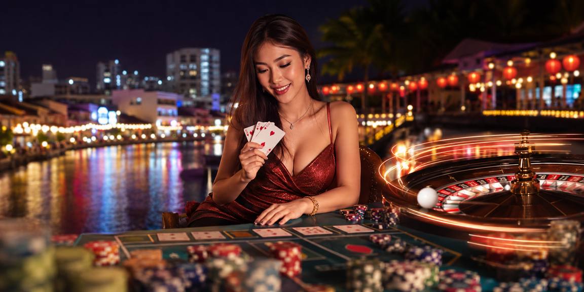 Meja Live Casino Baccarat, Roulette dan Sic Bo