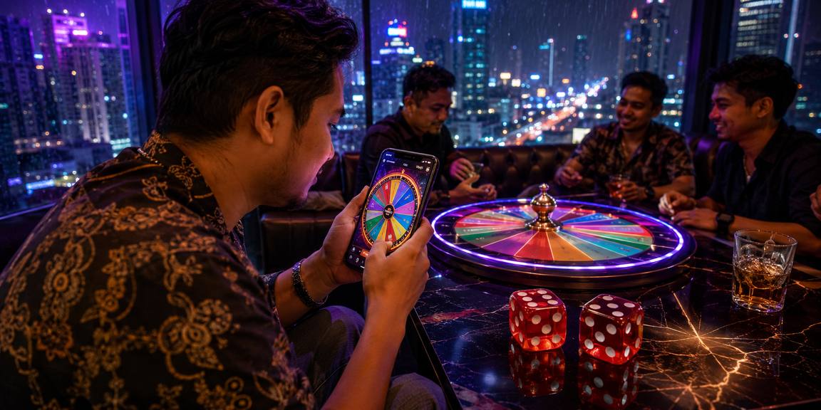 Meja Live Casino Baccarat, Roulette dan Sic Bo